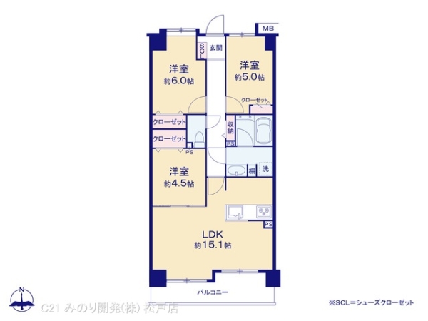 ベルシャトゥ北松戸