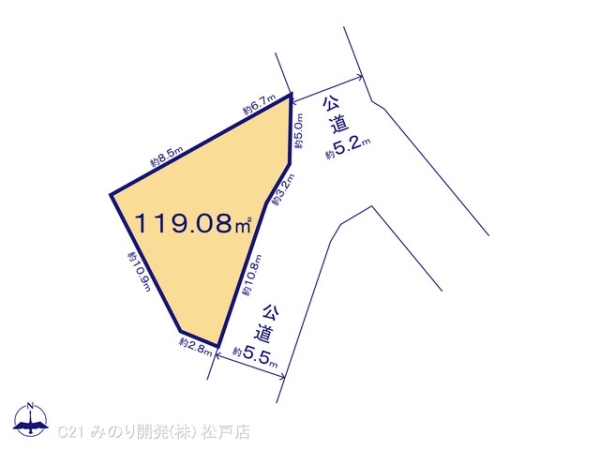 松戸市松戸新田の土地