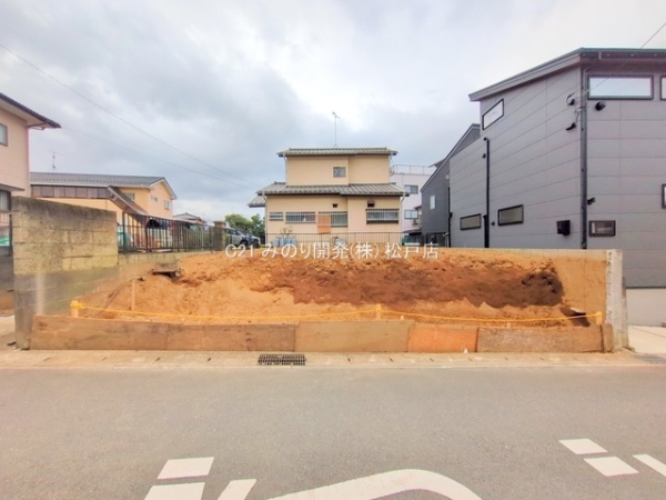 流山市大字西深井の土地(現地土地写真)