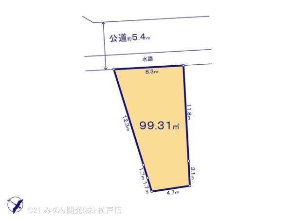 柏市松ケ崎の売土地