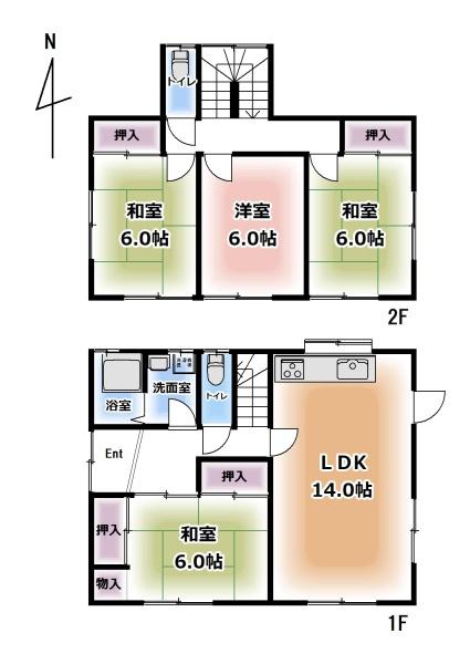 中古戸建　石岡市南台1丁目