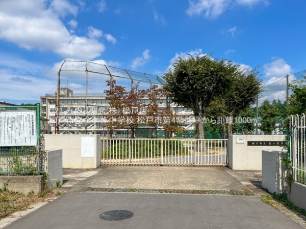 松戸市常盤平４丁目の新築一戸建(松戸市立金ケ作中学校)