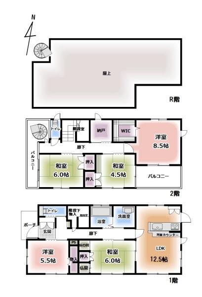 中古戸建　松戸市新作