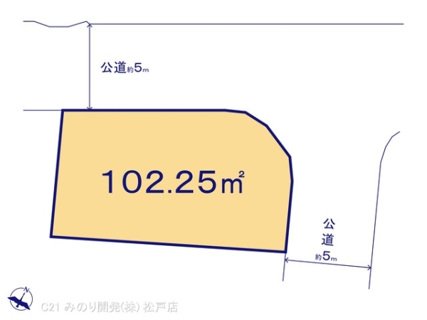 松戸市上本郷の売土地