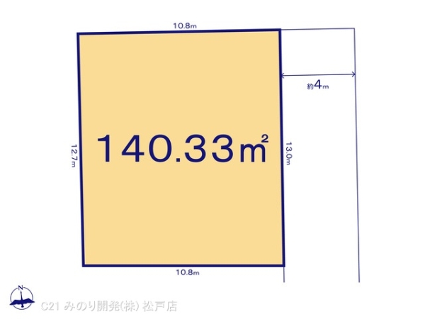 鎌ケ谷市中央２丁目の売土地