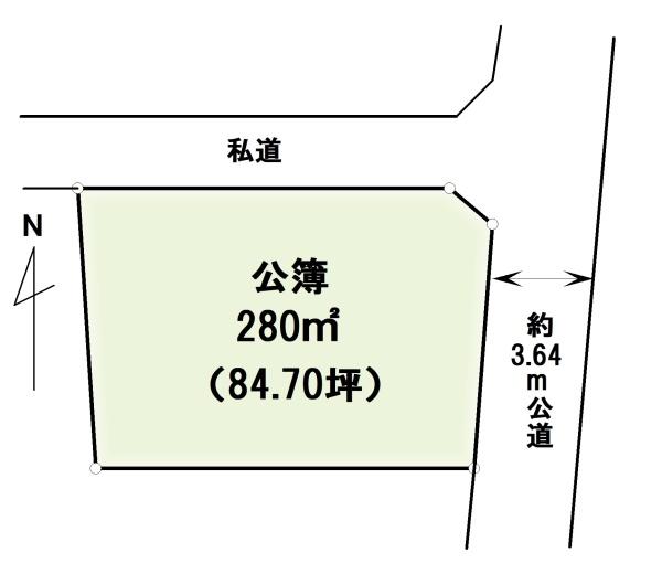 鎌ケ谷市初富の売土地