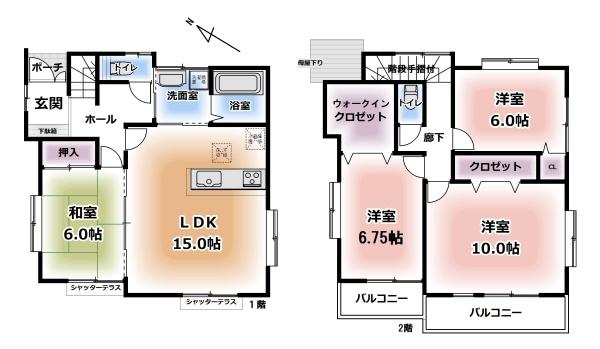 中古戸建　八ヶ崎2丁目