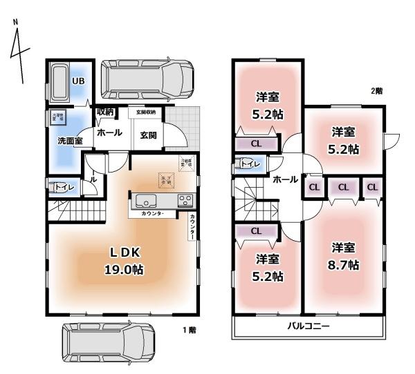 柏市南逆井二丁目新築分譲住宅