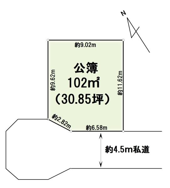 鎌ケ谷市南鎌ケ谷２丁目の土地