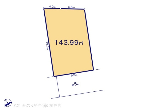 柏市戸張の売土地