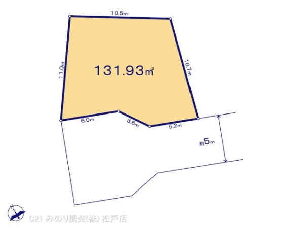 柏市戸張の売土地