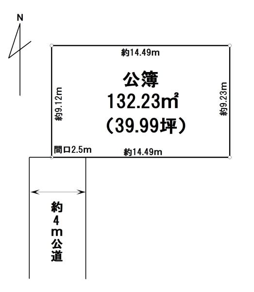 売地　松戸市松飛台