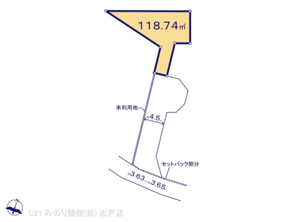 松戸市河原塚の売土地