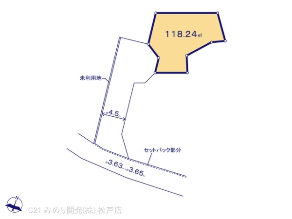 松戸市河原塚の売土地