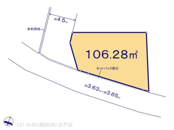 松戸市河原塚の売土地
