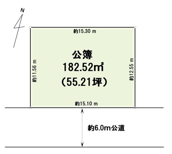 売地　東逆井一丁目