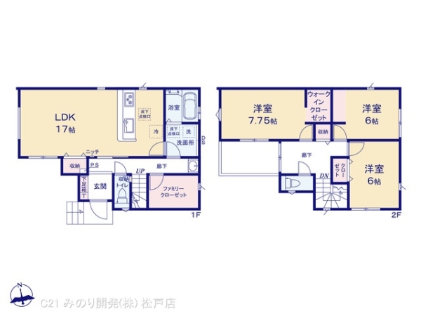 松戸市小金清志町２丁目の新築一戸建