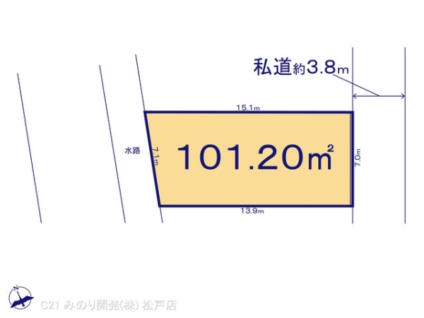 鎌ケ谷市馬込沢の売土地