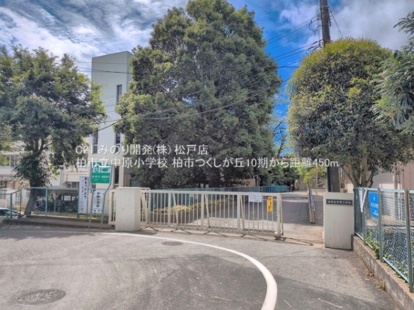 柏市つくしが丘３丁目の土地(柏市立中原小学校)