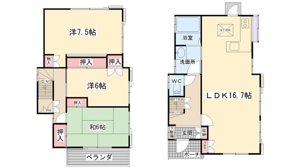 中古戸建　松戸市八ヶ崎4丁目