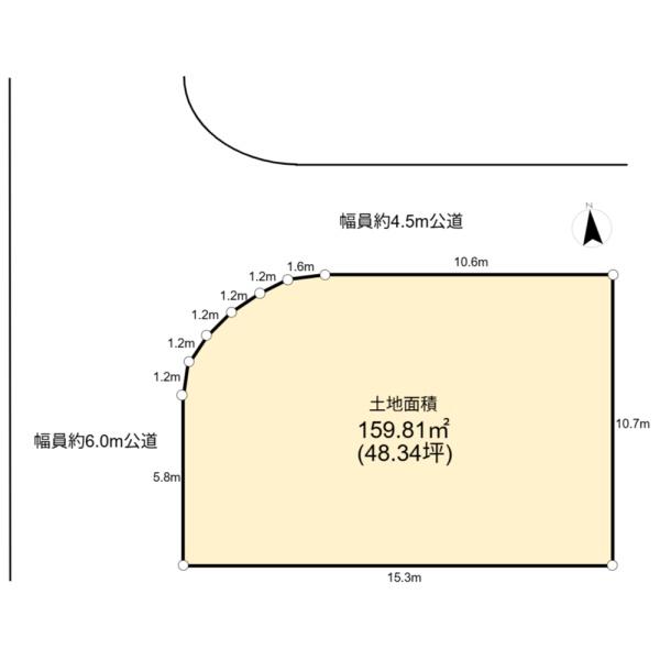 川越市霞ケ関東４丁目の売土地