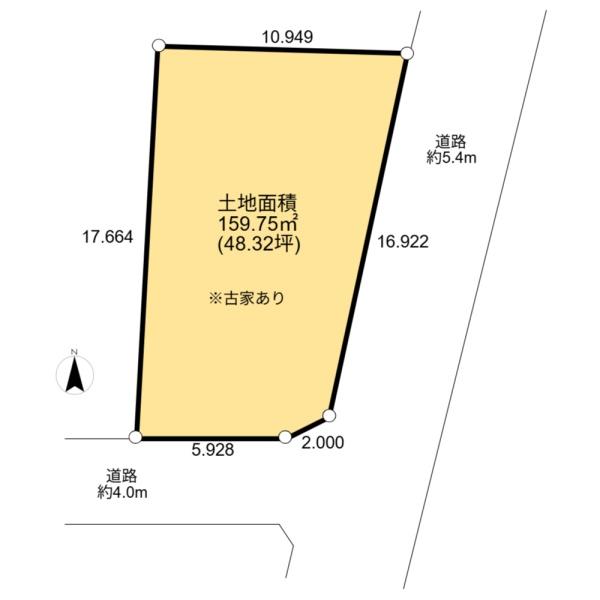 立川市羽衣町１丁目の土地
