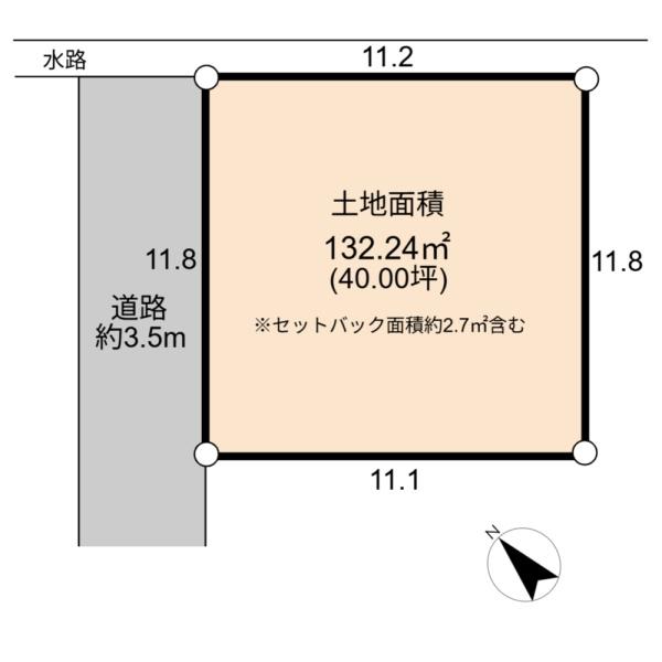 さいたま市岩槻区仲町１丁目の土地