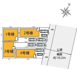 ＫＥＩＡＩＧＲＡＣＥ　越谷市宮前6期　全4棟