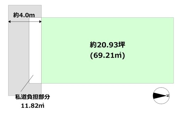 尼崎市武庫之荘６丁目の土地