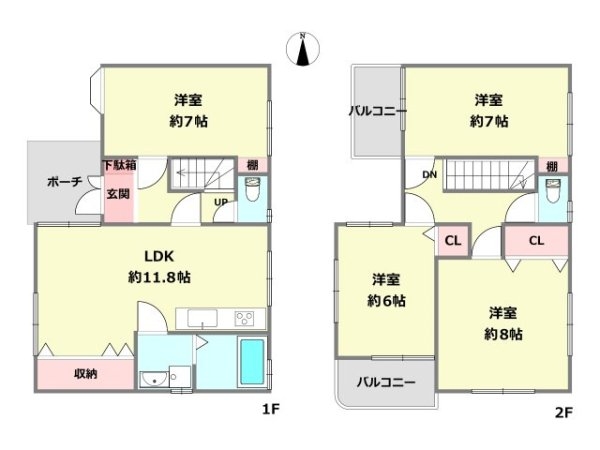 尼崎市稲葉荘４丁目の中古一戸建て