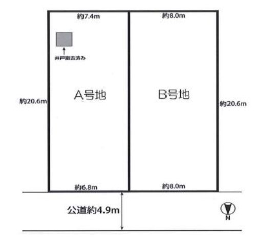 尼崎市武庫之荘4丁目売り土地