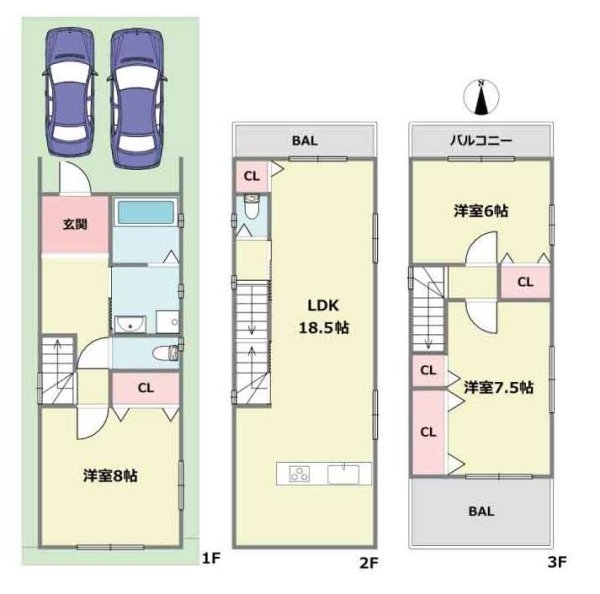 尼崎市大庄北4丁目新築一戸建て