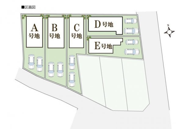 センチュリータウン常松１丁目　全5区画