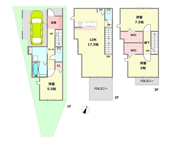 尼崎市浜田町5丁目新築一戸建て