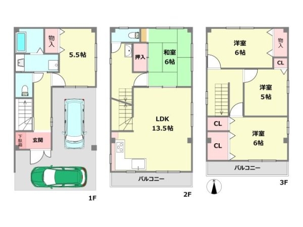 尼崎市潮江３丁目の中古一戸建て
