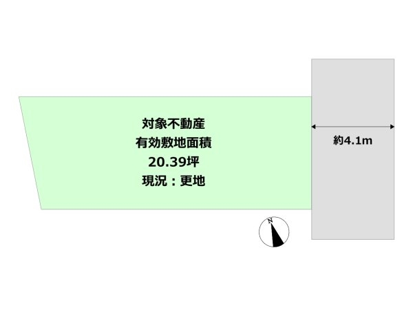 尼崎市西御園町の土地