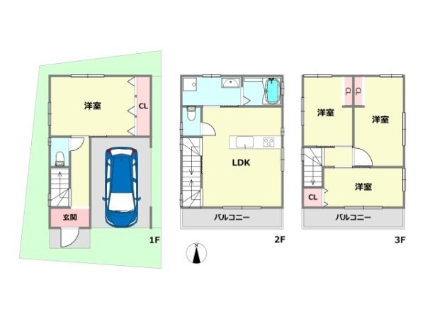 尼崎市金楽寺町2丁目売り土地