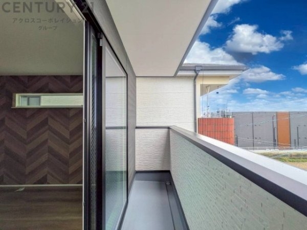 尼崎市富松町1丁目新築一戸建て(バルコニー)