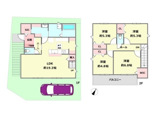宝塚市南ひばりガ丘１丁目の土地