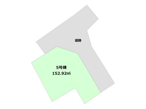 神戸市北区西山2丁目の土地(前面道路含む現地写真)