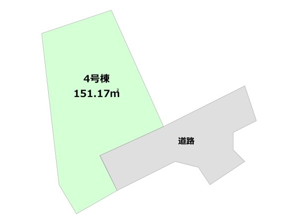 神戸市北区西山2丁目の土地(前面道路含む現地写真)