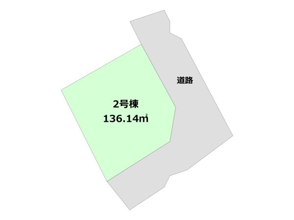 神戸市北区西山2丁目の土地(前面道路含む現地写真)
