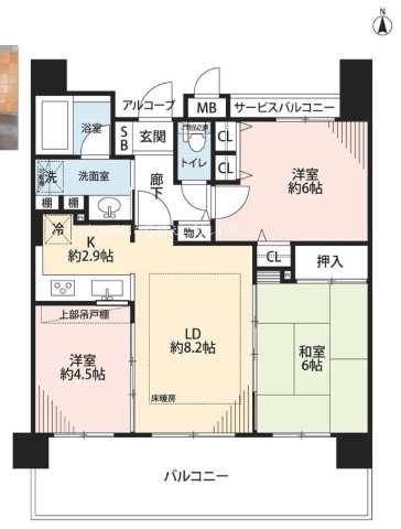 アービング尼崎東難波公園(間取り)