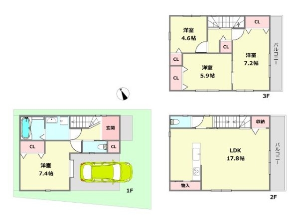 尼崎市今福2丁目新築一戸建て