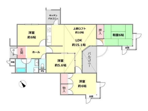 パレ武庫川プルミエールⅡ　壱号棟