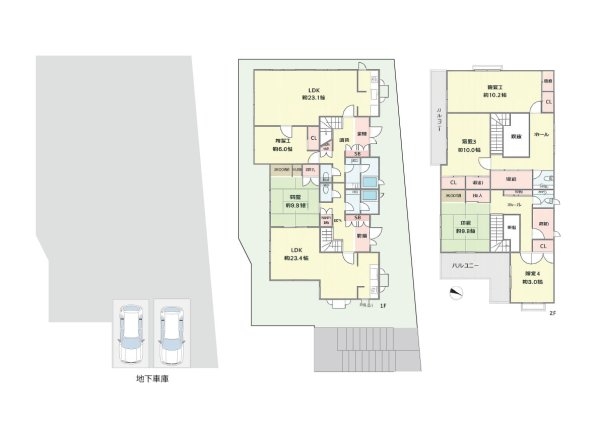宝塚市平井山荘の中古一戸建て