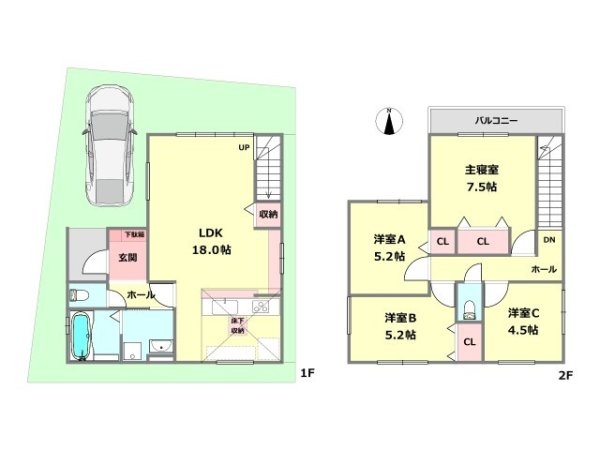 豊中市上津島2丁目新築一戸建て
