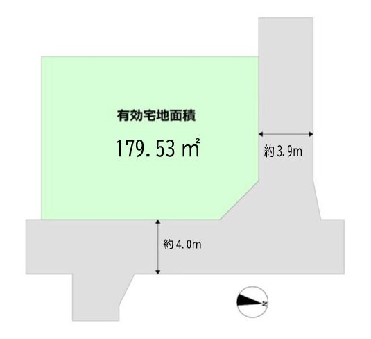 川西市錦松台の土地