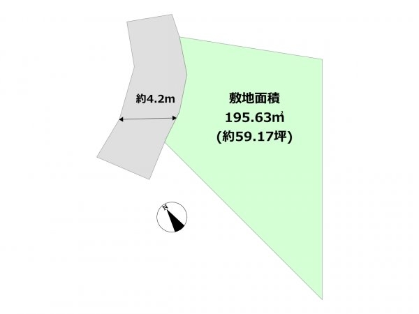 川西市萩原2丁目売り土地