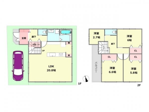 川西市加茂１丁目新築一戸建て